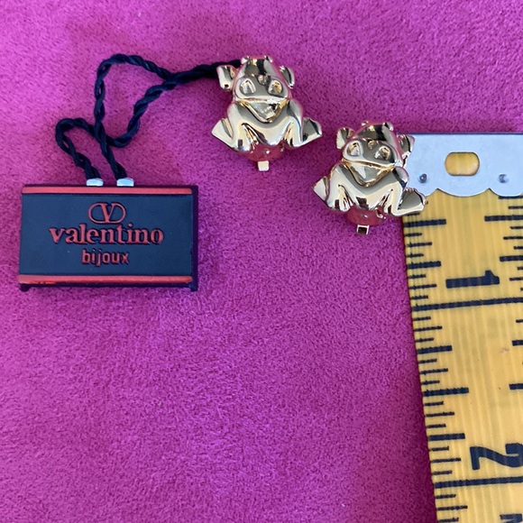 Vintage Valentino Frog Earrings ✨firm price✨ - Picture 5 of 5